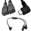 Micro USB 5-Pin-Y-Verteilerkabel, links-rechts Winkel, Ladegerät, Datenkabel 1