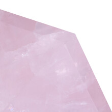 Pink Rose Quartz Pyramid Desk Decoration
