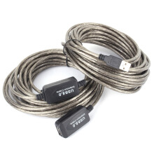 USB 2.0 Verlängerung aktiv 15m schwarz