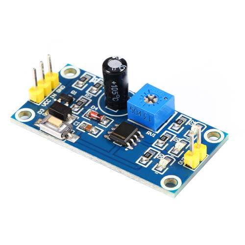 0-120s Adjustable NE555 Timer Relay Module 5-12V with Test Button