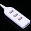 Wired Micro USB 2.0 4-Port Splitter Hub Portable High-Speed Data Black Colour 3