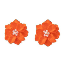 Damenblumen-Ohrringe Partyclub-Accessoires Ohrstecker Ohrringe