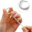 για χαλαρά δαχτυλίδια Invisible Ring Guard Clip Transparent Silicone Sizer Tightener Resizer 4 Μεγέθη 3