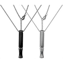 2 Stuks Ademhalingsketting, Angstfluitketting, Stressverlichting Mindful Ketting, Meditatieketting met Lanyard