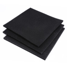 Black Aquarium Filter Sponge with Biochemical Cotton Ideal for Freshwater Tanks