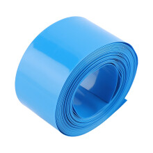 PVC Heat Shrink Tubing for 18650 18500 Battery 30MMΦ18.5MM Blue 5M