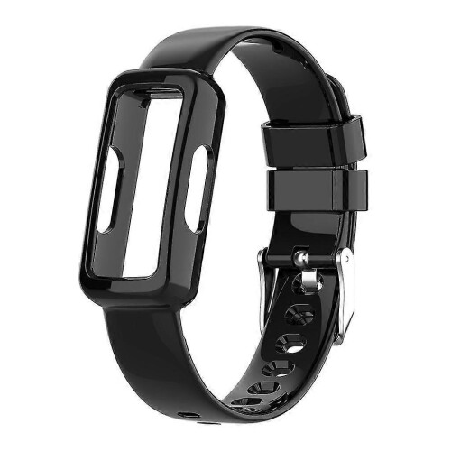 Για Fitbit-luxe/inspire 2 σιλικόνης βραχιολάκι ρυθμιζόμενο λουράκι αθλητικής ζώνης μόδας