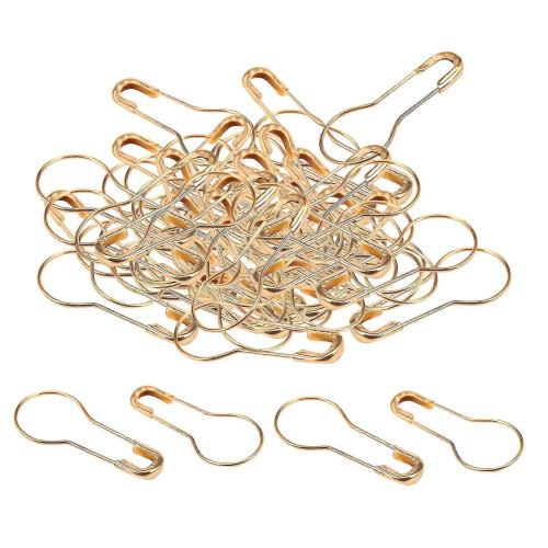 Γάντζοι Calabash Shape Safety Pins Swing Tag 100 τμχ