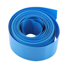 Blue PVC Heat Shrink Tubing for 18650/18500 Batteries 30MMΦ18.5MM 5M