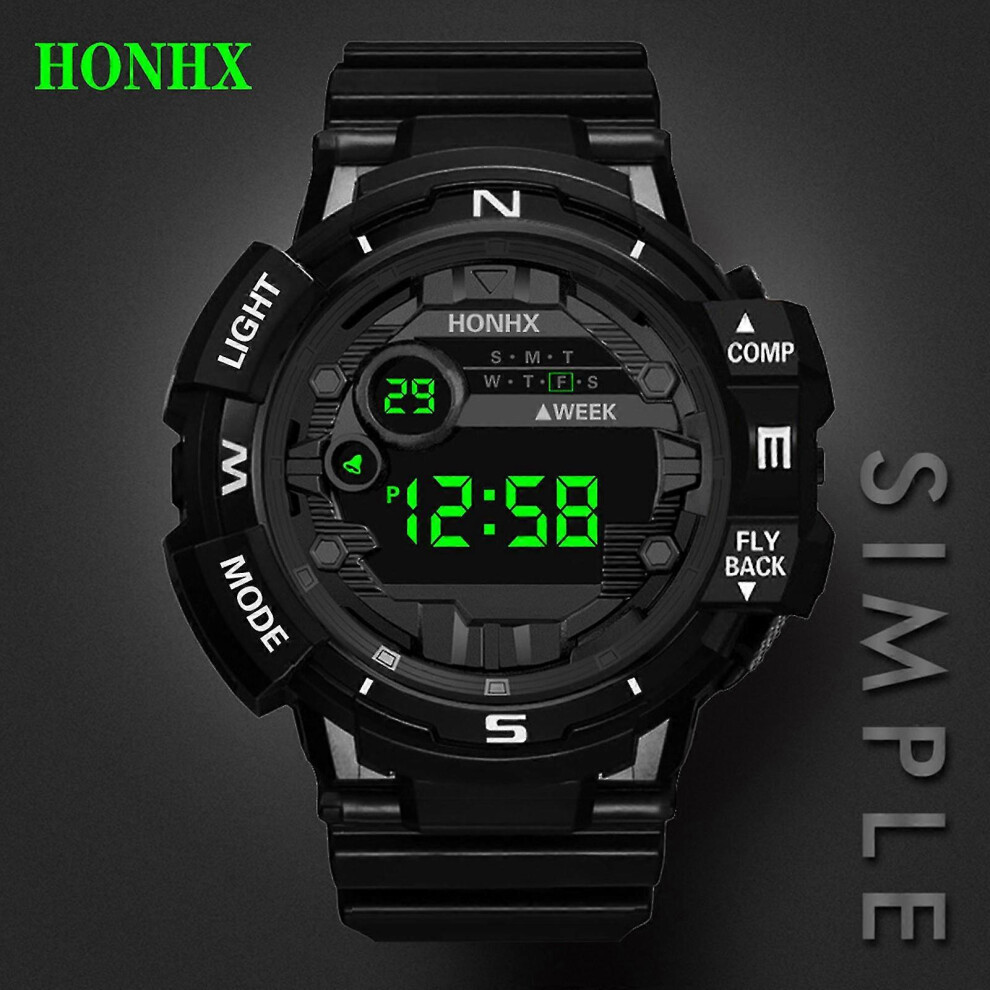 Fitness Watch Fashion Multifunction Sports Watch Display Date Calendar Week Alarm Unisex Watch Watches Men 6935161802115