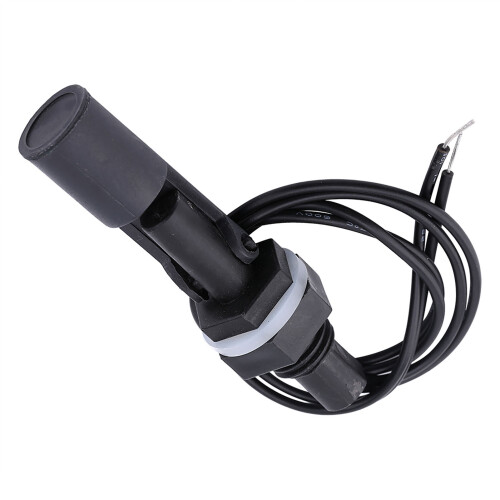 Side Mount Horizontal Liquid Float Switch for Aquarium, 8.7cm Black