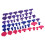 52Pcs Car Dent Removal Pulling Tabs Set, Paintless Repair Tools, Multi-Size 14