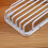 Wall-Mounted Soap Dish Container 12.7x8.9x2.9cm Bathroom Accessory 6