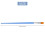 Σετ πινέλων ζωγραφικής 50 τμχ Παιδικά νάιλον επίπεδα μαλλιά μικρά λάδια ακουαρέλ 2