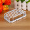 Wall-Mounted Soap Dish Container 12.7x8.9x2.9cm Bathroom Accessory 5
