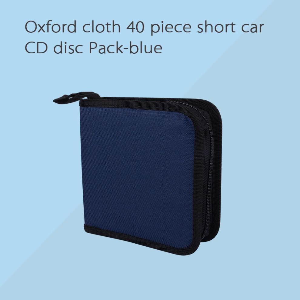 40 Disc Zipper Cd Dvd Holder Oxford Cloth 7790334131503