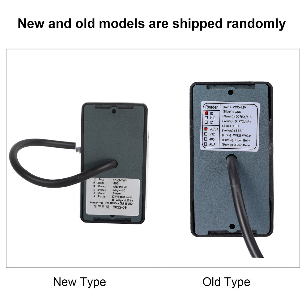 Waterproof Em4100 Card Reader 125Khz Wg26 7340572823632