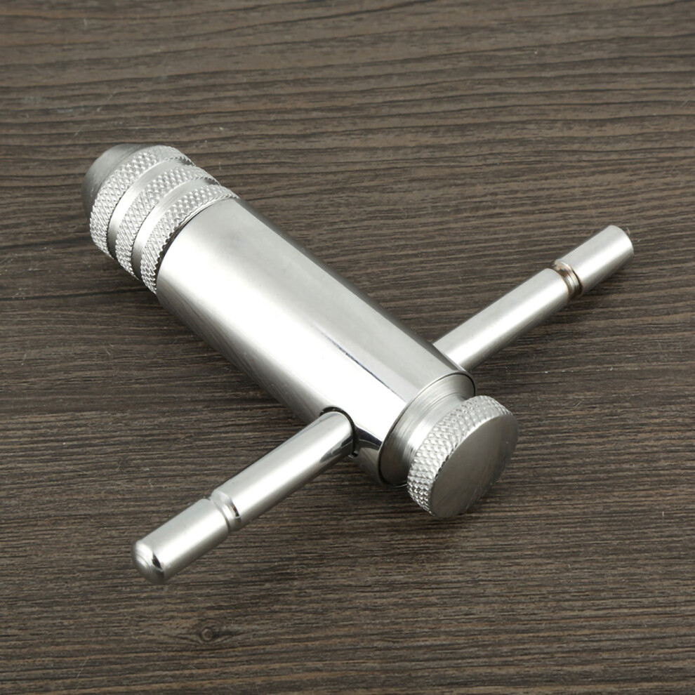 Ratchet Tap Wrench 3Mm-8Mm Reversible M3-M8 T Bar Holder For Tap & Die Set 4671393102464
