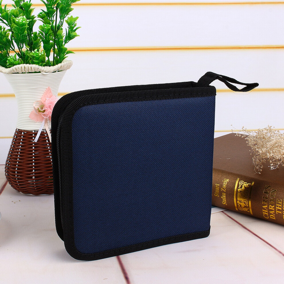 Oxford Cloth 40 Disc Cd Dvd Organiser Bag 7790334238912