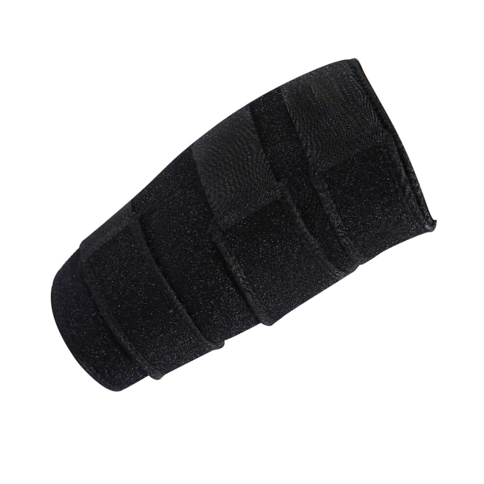 Black Calf Compression Brace Shin Splint Sleeve Support, Free Size