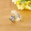16Pcs Crystal Glass Drawer Knobs 40mm Diamond Shape Elegant Handles 7