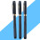 3pcs Calligraphy Pen Set for Shodo Art 14