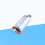 Silver Magic Appear Cane 6.5x2.2cm 115cm Close-Up Illusion 4