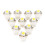 10 Pack T5 5050 1SMD LED Car Dashboard Side Indicator Light 12V 9