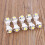 10 Pack T5 5050 1SMD LED Car Dashboard Side Indicator Light 12V 1