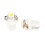 10 Pack T5 5050 1SMD LED Car Dashboard Side Indicator Light 12V 7