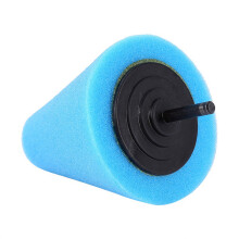 Car Wheel Buffing Foam Cone Pad 100mm Ideal for Polishing with Power Drill