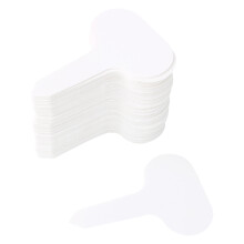 Garden Plastic T Shape Plant Labels 100pcs Nursery Markers Outdoor Markers