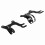 Adjustable Disc Brake Adapter Bracket for Bikes, Black, 73g 4