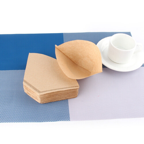 Natural Coffee Filter Cones 100 Pack