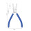Complete 4pc Circlip Pliers Kit 7 Inch Internal External Bent Snap Ring 8