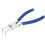 Complete 4pc Circlip Pliers Kit 7 Inch Internal External Bent Snap Ring 13