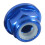 10Pcs M3 Nylon Insert Aluminum Lock Nuts Hex Self Locking Blue Fasteners 8