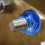 10Pcs M3 Nylon Insert Aluminum Lock Nuts Hex Self Locking Blue Fasteners 10