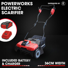 Cordless Scarifier Lawn Rake Dethatcher 40v 2Ah Greenworks By PowerWorks