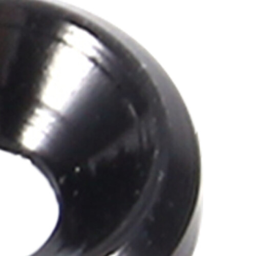 Aluminium M3 Countersunk Washers Gasket 10 Pack Black Anodized 2