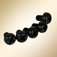 Nylon Hex Spacers 100pcs M2 M3 M4 with Screws Nuts Plastic Fasteners Round Head