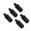 100pcs M2/M3/M4 Nylon Hex Spacers Screws Nuts Kit, Assorted Sizes 15