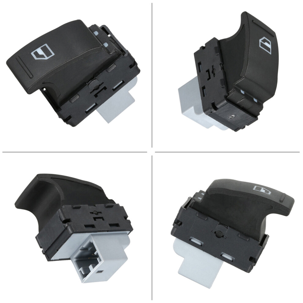 T5 7E0 Car Window Switch Button Driver & Passenger Side High-Quality Plastic 7601393110326