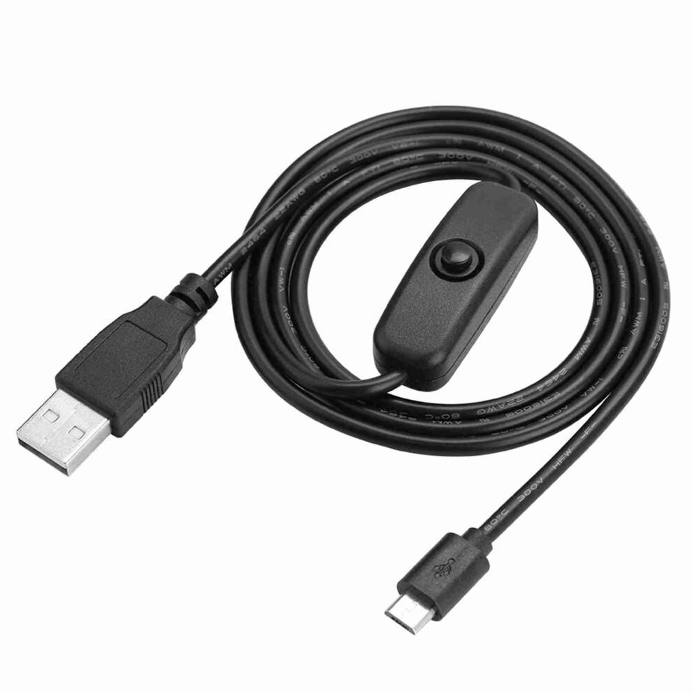 Pi Micro Usb Charging Cable With On/Off Switch 7790334329986