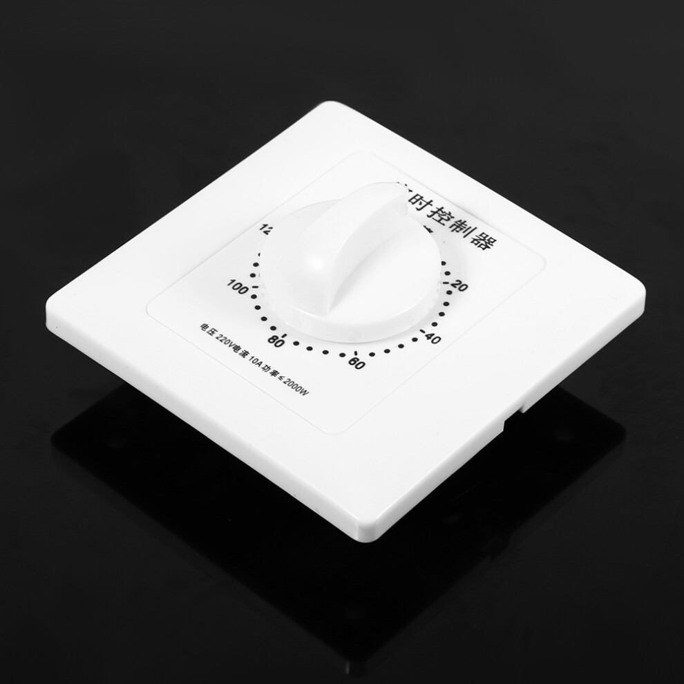 220V High Power Pump Timer Mechanical Indoor Control Panel 120 Min Countdown 5041393111084
