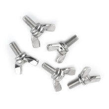 5pcs 304 Stainless Steel M5 Wing Bolts 10mm Fasteners for Machinery High.Quality