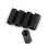 Black PA66 M3 Female Threaded Spacer 100 Pack M3x10 for Electronics Assembly 12