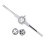 11PCS External Thread Cutting Kit Screw & Die Hand Tools for Home & Workshop AU 5