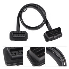 16 Pin OBD2 Diagnostic Extension Cable 60cm/24” Male to Female for Cars