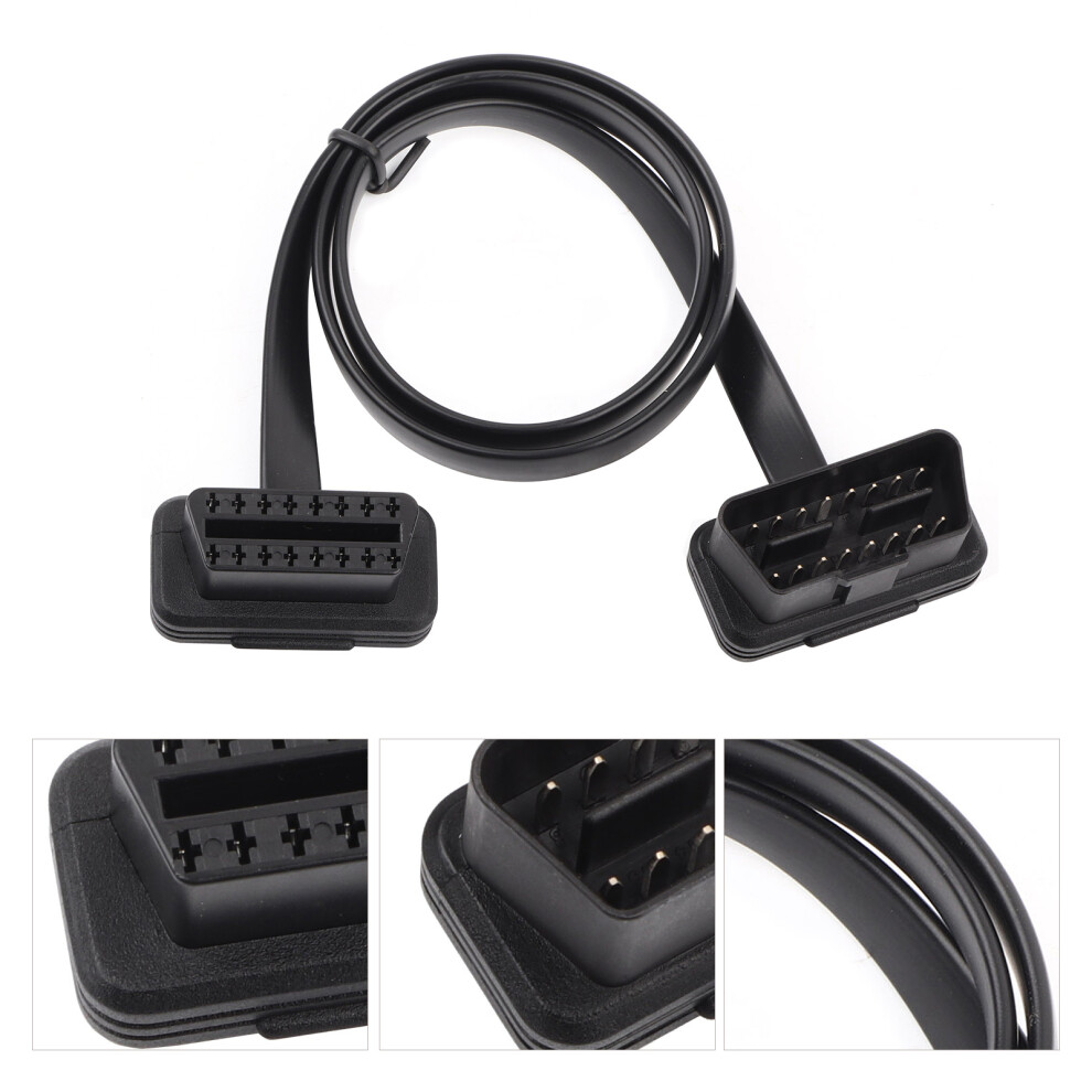 16 Pin Obd2 Diagnostic Extension Cable 60Cm/24Â Male To Female For Cars 7691393019620